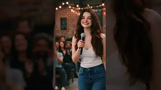 कितना Positive Hu मै 😄😂 Stand Up Comedy With girl 😂 #comedyshorts #comedyvideos #comedyreels #funn