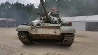 T-55 drift tank