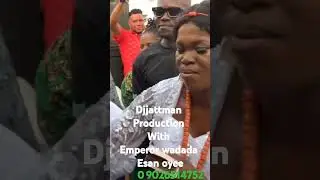 esan oyee,,dj jattman with emperor wadada on stage