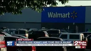 Woman found dead inside Walmart bathroom