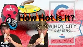 Paqui One Chip Challenge. Windy City Curling Fundraiser T-Shirts. Carolina Reaper & Naga Viper Chile