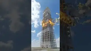 Plane vs Office Building