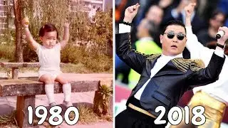 Psy Childhood, Pre-debut and Now(2018) Pictures