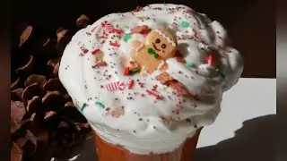 How to Make Gingerbread Cheese Foam Slime (ButterFizz Texture from KY-SLIME)