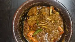 Traditional Crab Gravy cooking | #food #cooking #crabgravy