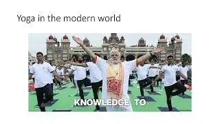 Yoga as Indian Soft Power