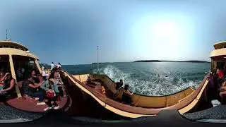 Australia - Sydney - Ferry - Circular Quay Wharf to Manly Beach - 2019 - Video - yi 360 VR 4k 6/8