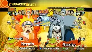Naruto Shippuden Ultimate Ninja Storm - ALL CHARACTERS / TODOS PERSONAGENS + TRAJES