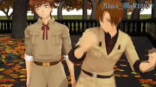 [MMDxAPH] Noche para amar. [Parodia]