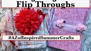 Letter J of The A-Z of Inspired Summer Crafts Collaboration - Junk Journal Minis