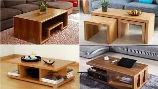 Most beautiful centre table ideas..👌||Beautiful wooden tea table 2023||coffee table||