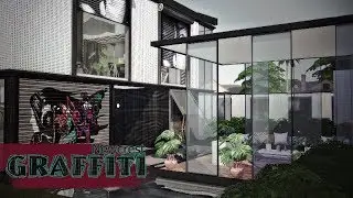 THE SIMS 4 : SPEEDBUILD | NEWCREST | GRAFFITI 🤙🏼