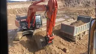 HITACHI ZAXIS 350 LCN#MERCEDES BENZ 2644 6&times;4