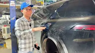 VF9 n&acirc;ng cấp hệ thống phuộc Dobinsons