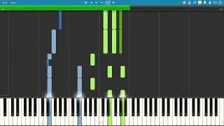 Ben Folds Five - Eddie Walker - Synthesia Piano Tutorial