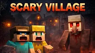 Scariest Village In Minecraft !! 😱