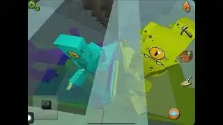 Eden - World Builder: 4 Ice Slides with Coloured Moofs.