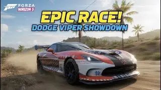 V10 Power! Dodge Viper POV Race 😈 | Forza Horizon 5 | MaDster Gaming