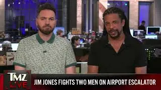 TMZ LIVE On Demand: Jim Jones Fights Two Men on Airport Escalator  5/6/24