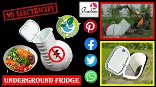 Under Ground Fridge🥶🥶 | That Naturally Cools Your Food😱😱😱 | Sustainable Cooling Method Since Ages🍀🍀🍀