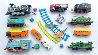 Unboxing Dan Merakit Mainan Kereta Api Uap,Kereta Api Classic, Military Train, Army Train, Rail king