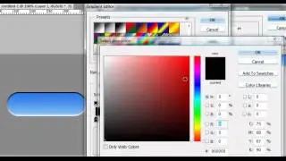 How to create a Mac OS X Snow Leopard button on Photoshop.mp4