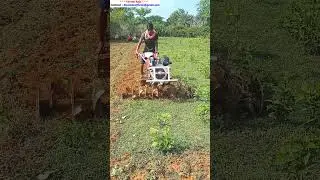 Best power tiller for hard soil #farming