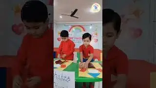 Shapes Hunt learning made fun through play and discovery!  #kidz #montessori #play #school #jhajjar