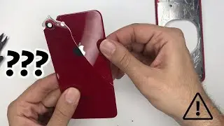 How To Turn Your Old Iphone 7 To New Iphone SE Use Iphone 8 Red Edition Housing to make 2 tone color