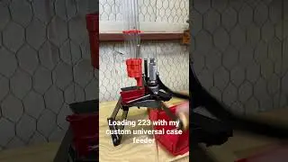 Lee APP with Custom Universal Case Feeder - no misfeeds - Large and Small calibers