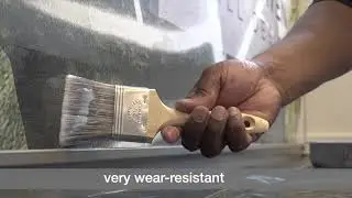 TTS - Wall Finish - a wear-resistant, transparent seal over wallcovering