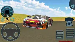 Aventador Drift Simulator - Handmade Paint Vehicle  Android GamePlay FHD
