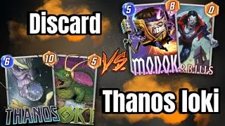 Best Discard deck V/S Thanos loki - MARVEL SNAP (ft quantum tunnel)