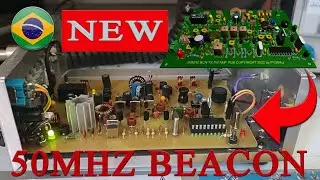 DIY - 50MHZ Novo Transmissor Beacon - New Designer Concluído