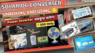 SOLAR DC CONVERTER ❗ UNBOXING AND REVIEW | OXYPRO MINI INVERTER