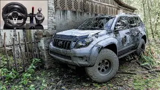 Rebuilding Toyota Land Cruiser Prado - Forza Horizon 5 Steering Wheel gameplay