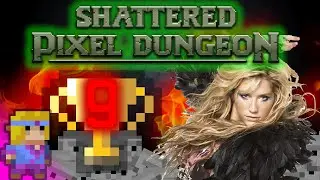 Shattered Pixel Dungeon - KE$HA PLAYS 9 CHALLENGE WARRIOR (NOT CLICKBAIT)