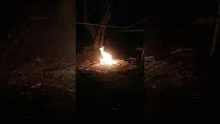 Sounds of insects at night plus fire is PEACEFUL 🤍 #vibes #provincelife #night #fire #peaceful