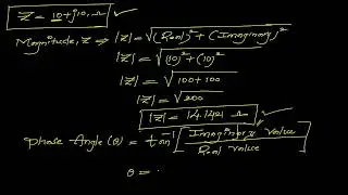 Magnitude & Phase Angle Calculation ll AC Circuits ll BHK Electrical Concepts ll