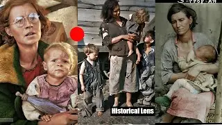 1930s USA: Real Photos of the Great Depression - Colorized & Restored