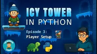 Add Player & Keyboard Controls | Icy Tower in Python – Ep. 3 (Beginner Tutorial Series)