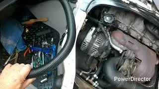 Mazda Bongo. Coolant Auto Bleed System. Part 3. New Bleed Pipe. Radiator Cap. #campervan