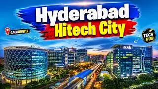 Hyderabad Hitech City Tour | Gachibowli Tech Hub | Exploring Hitech City Hyderabad