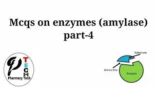 mcqs on enzymes (amylase)|basic concepts| biochemistry | B.pharmacy|D.pharmacy |part-4