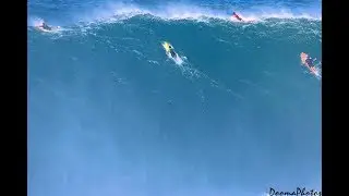 XXL Rogue Wave Catches Surfers Off Guard