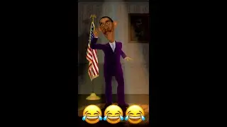 🤣Obama 2021 | Dancing Obama | Talking Obama | The Bosses Game #Shorts