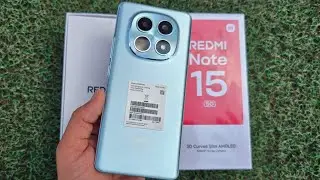 Redmi Note 15 5G Unboxing & First Look ⚡️108MP OIS, 5520mAh & More