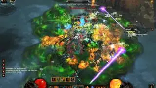 Diablo 3 - Barbarian Kills 3 Champions Packs with 1M Gold (Act 3, Double Tornado)