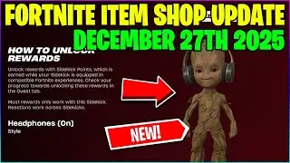 *NEW* GROOT! Fortnite Item Shop [December 27th, 2025] (Fortnite Chapter 7)