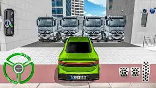 Collect All New Heavy Dump Concrete Truck For Parking Police Station-3D Driving Gameplay #cardriving